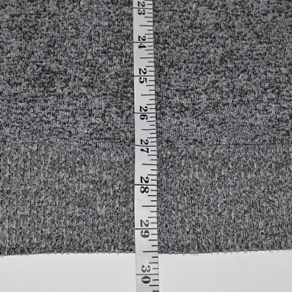 Lucky Brand Long Sleeve Oversized V Neck Pullover Tunic Sweater Grey Size L - Picture 6 of 11